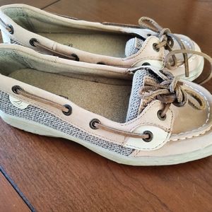 Sperry big Kids Size 1M Angelfish Topsider Boat Slip on Shoes